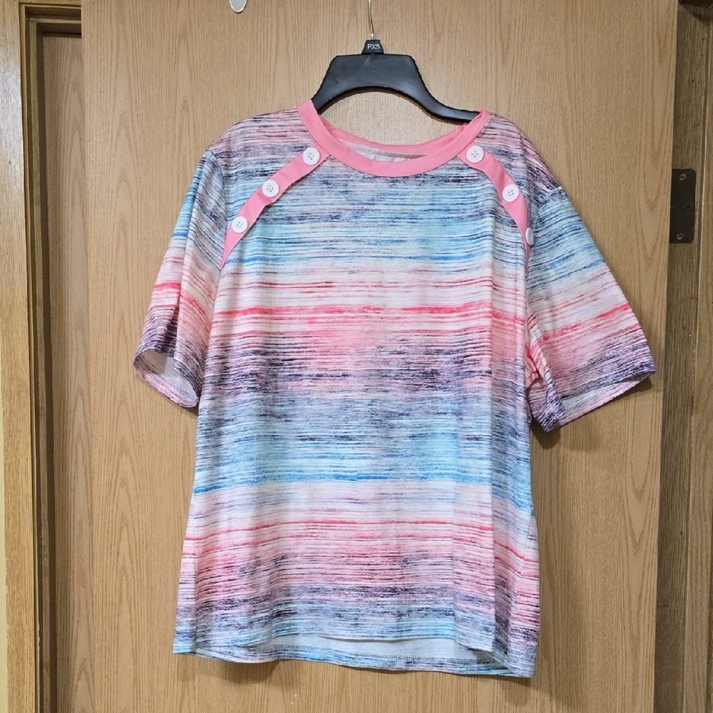 Striped Multicolor Women's Top